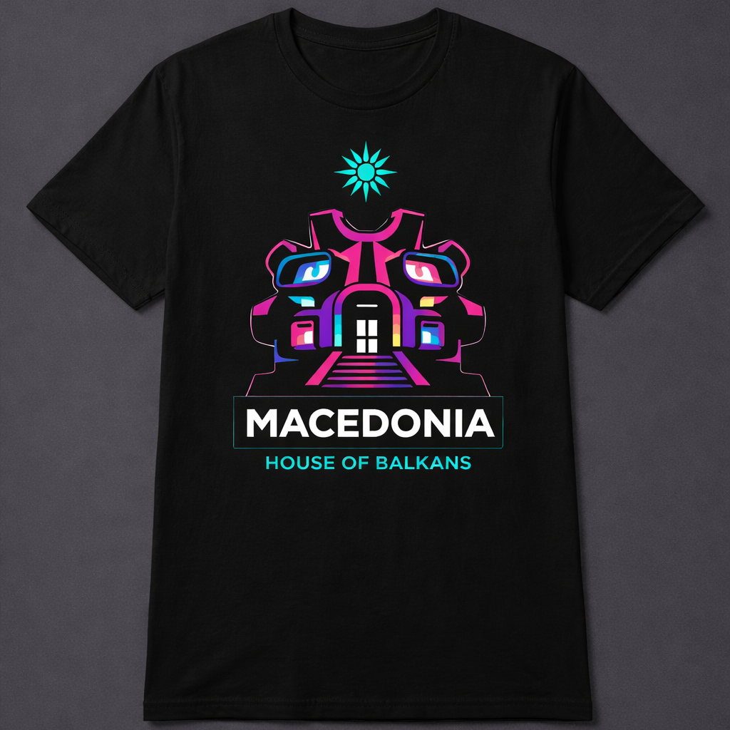 T-shirt Macedonia | House of Balkans